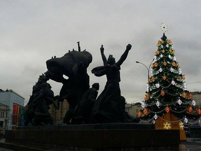 Москва предновогодняя, дек. 2015. Фото Reyda Linn