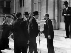 Уинстон Черчилль и Жан Поль Рейно после заседания Межсоюзнического совета, 1.06.1940. Фото: waralbum.ru